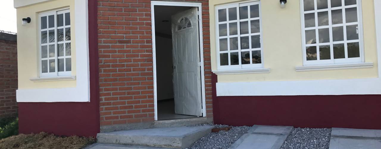 casa-terracota , LUBAAL construcción y arquitectura LUBAAL construcción y arquitectura Casas de estilo colonial Concreto