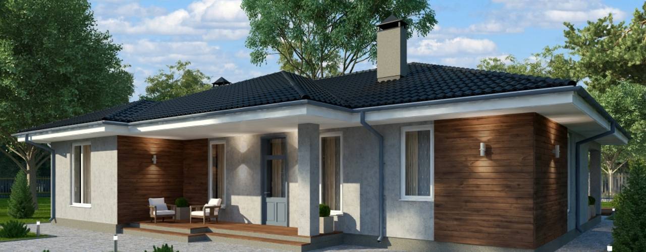 Лури_171 кв.м, Vesco Construction Vesco Construction บ้านคันทรี่