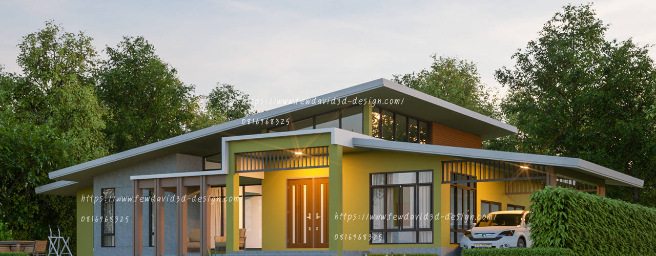 5 แบบบ านช นเด ยวจากสถาปน กไทย ปร บใช ได ก บท กครอบคร ว homify