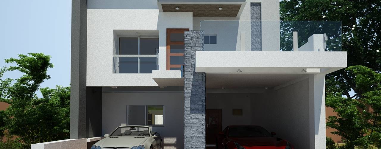 RESIDENCIA "MISIONES", OLLIN ARQUITECTURA OLLIN ARQUITECTURA Single family home Concrete