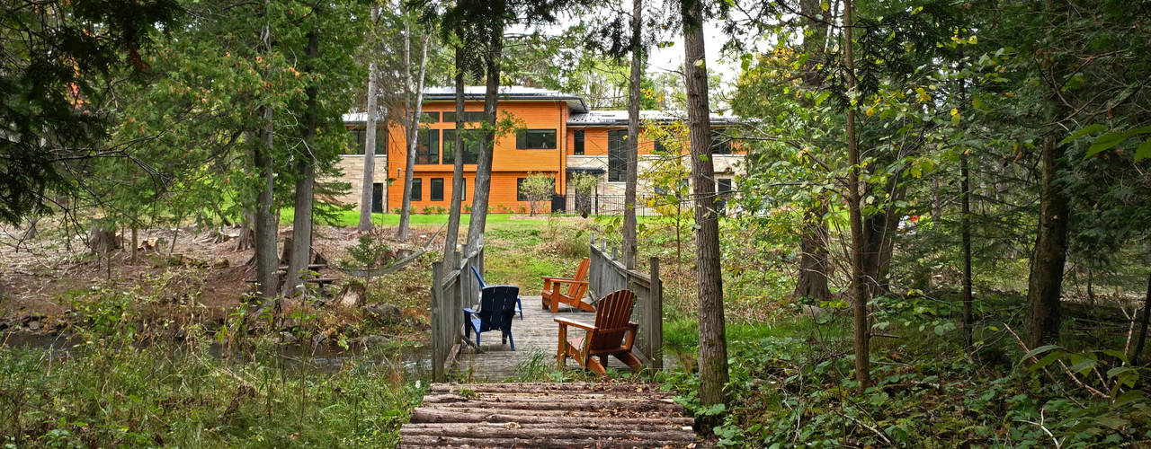 Credit River Valley House, Solares Architecture Solares Architecture Casas campestres