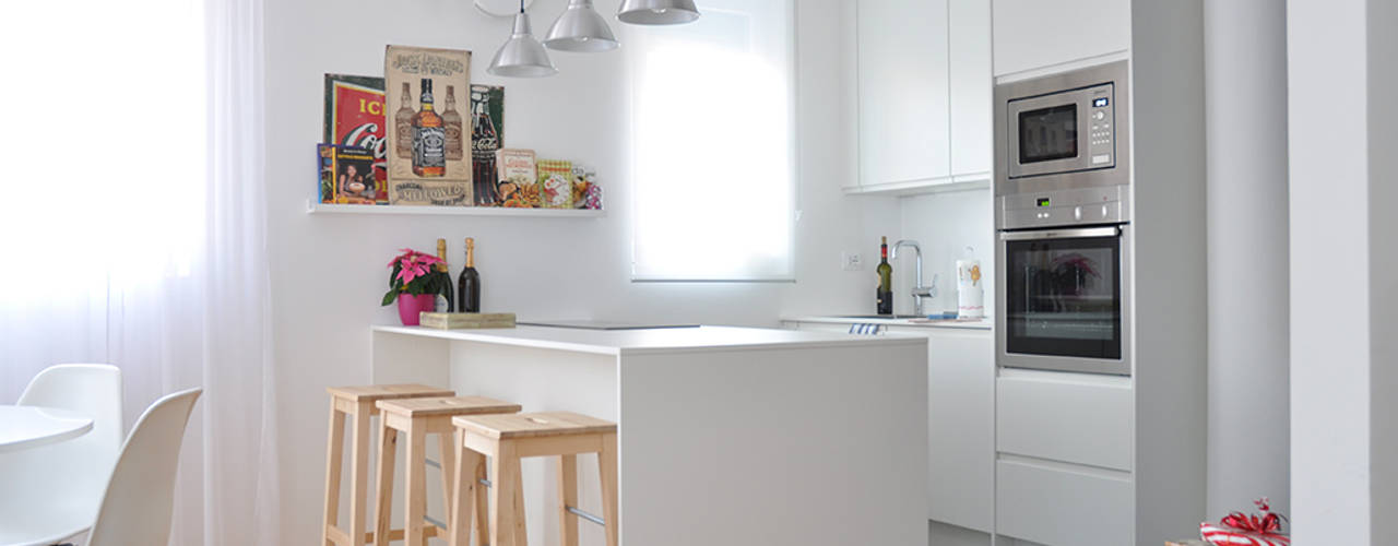 Appartamento di luce - Bolzano, BGP studio BGP studio Built-in kitchens