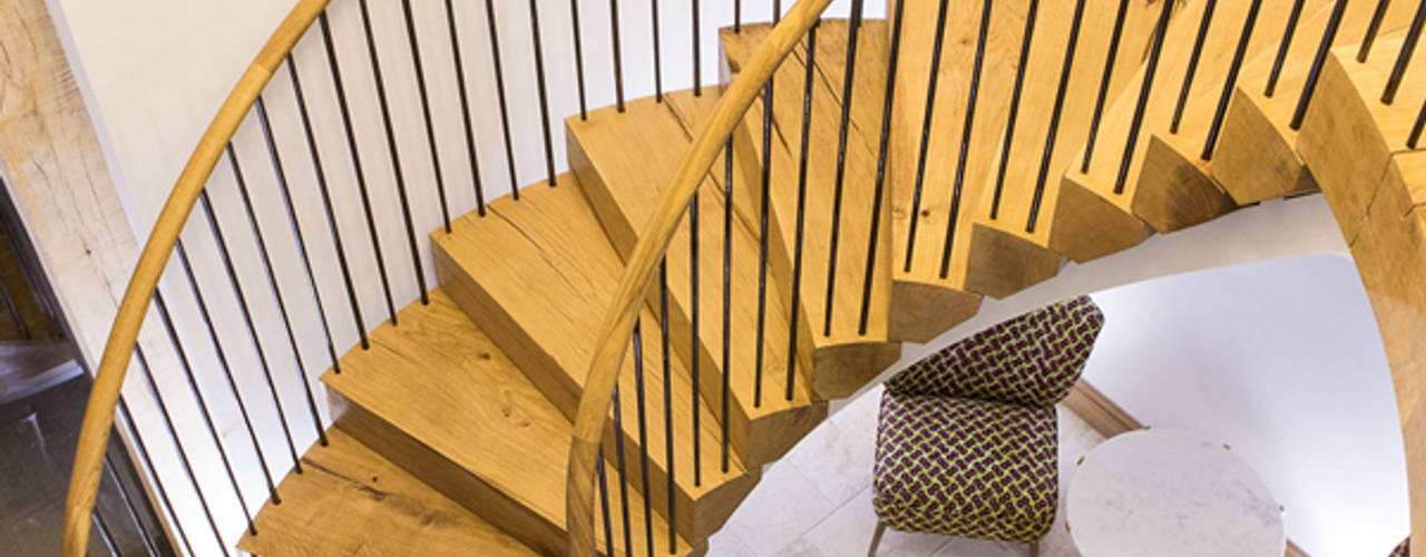 Cooling Castle Bridal Staircase, Bisca Staircases Bisca Staircases Escaleras Madera Acabado en madera