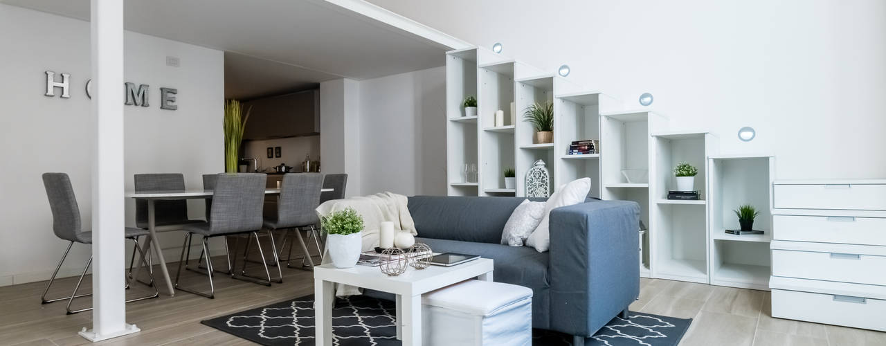 homify Salas de estar modernas