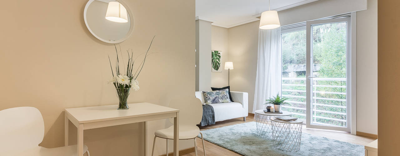 Home Staging para Piso Piloto en Galicia, CCVO Design and Staging CCVO Design and Staging Modern living room