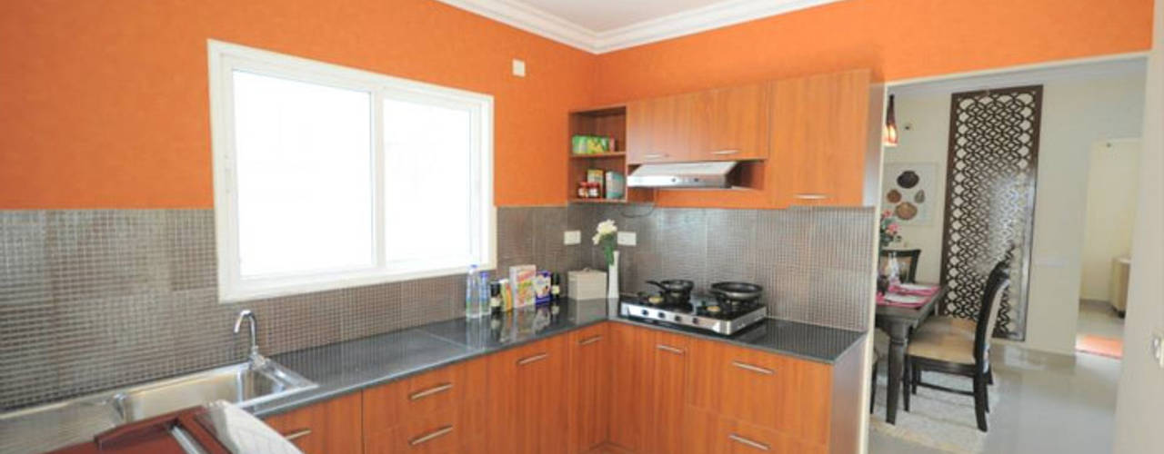 6 pictures of kitchens designed by interior designers in Bangalore homify