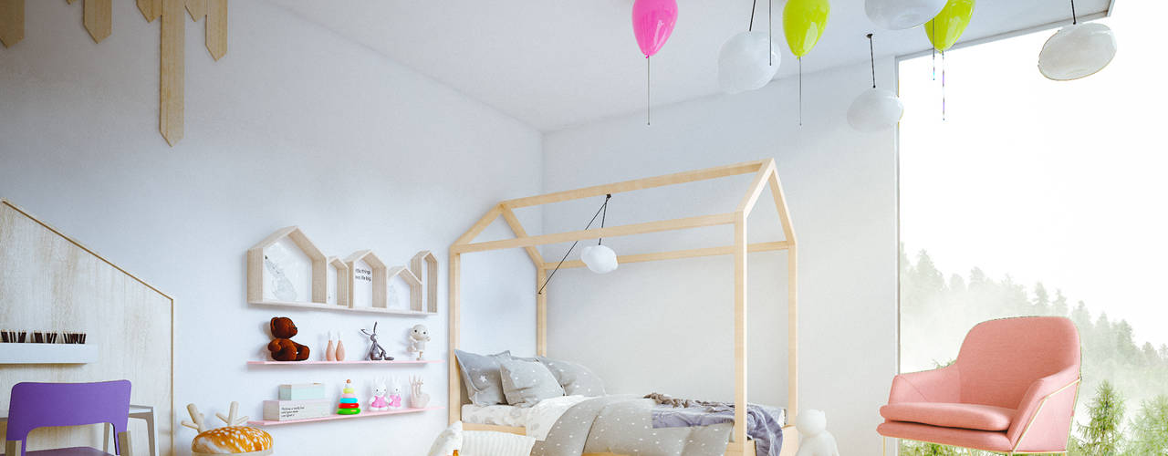 casa vega, Adrede Arquitectura Adrede Arquitectura Modern nursery/kids room
