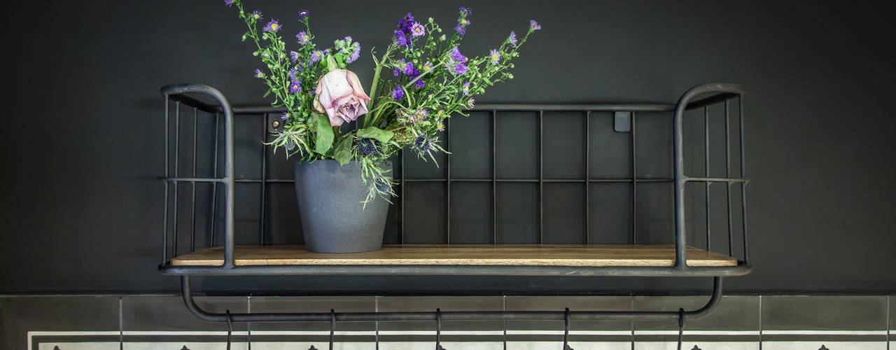 THE BUTCHER SHOP, MM STUDIO - INTERIORS BERLIN MM STUDIO - INTERIORS BERLIN 상업공간 타일 검정