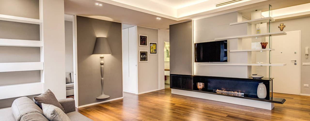 OJETTI: Bello Moderno e Funzionato , MOB ARCHITECTS MOB ARCHITECTS Modern living room