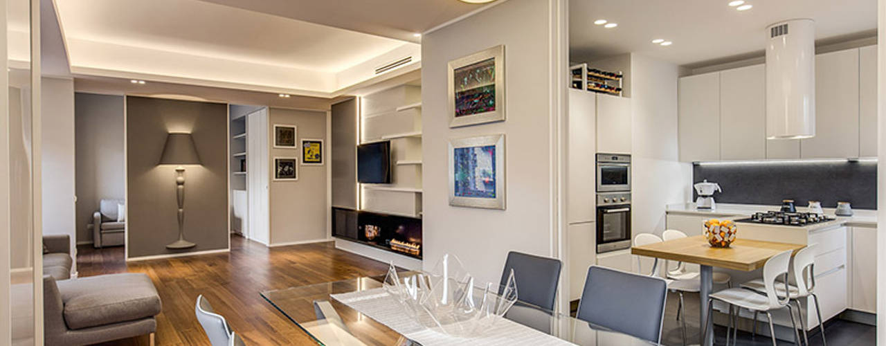 OJETTI: Bello Moderno e Funzionato , MOB ARCHITECTS MOB ARCHITECTS Modern dining room