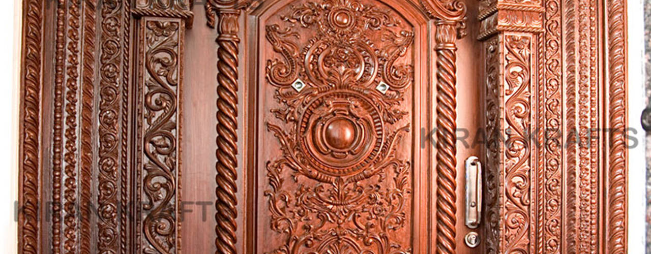 Main Door, Kiran Enterprises Kiran Enterprises Wooden doors