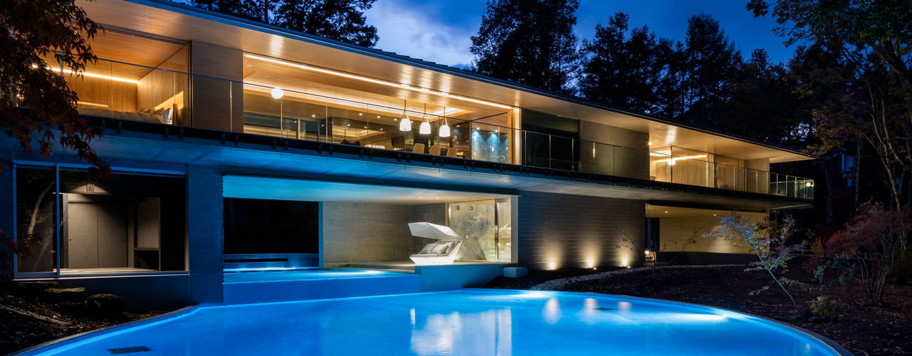 水と緑に包まれる癒しのvilla Homify 水と緑に包まれる癒しのvilla Homify