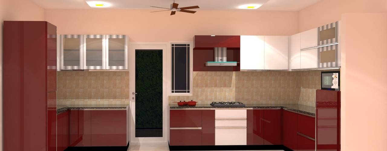 Amanora Park Pune - Pent House, DECOR DREAMS DECOR DREAMS Modern style kitchen