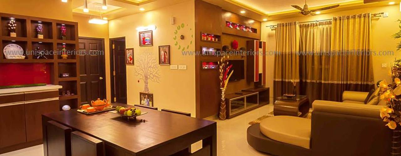 CONTEMPORARY INTERIORS BUNGALOW -RESIDENCE-APARTMENT- VILLA INTERIOR, UNISPACE INTERIOR UNISPACE INTERIOR