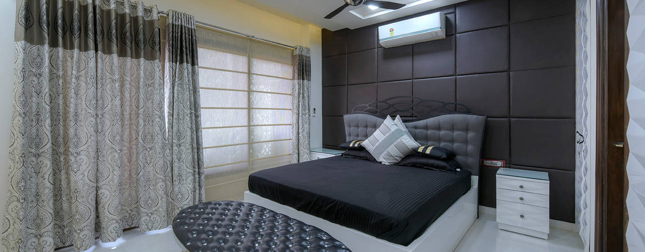 Residential Project, shritee ashish & associates shritee ashish & associates Modern style bedroom