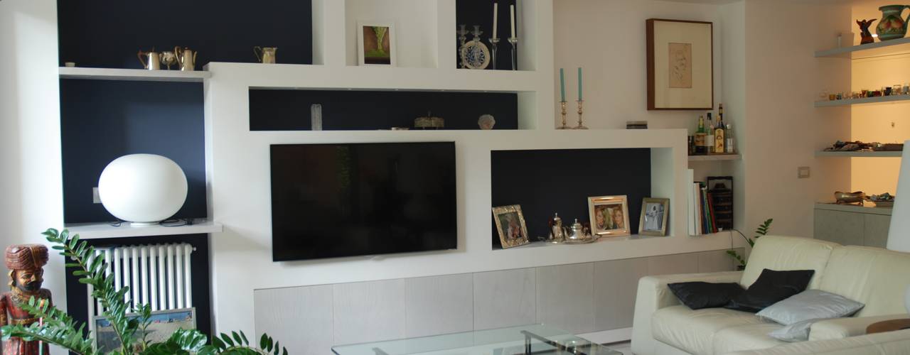 Non solo glossy, gambardella e rossi architetti gambardella e rossi architetti Living room