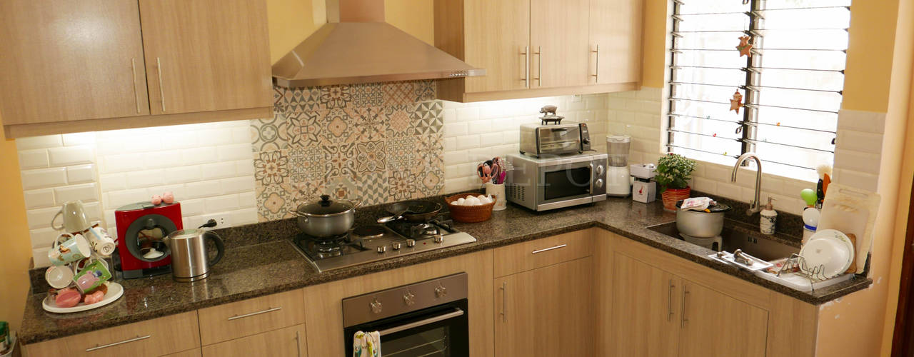 Marigold Granite Kitchen Countertop in Talamban, Cebu City, Stone Depot Stone Depot Cocinas clásicas