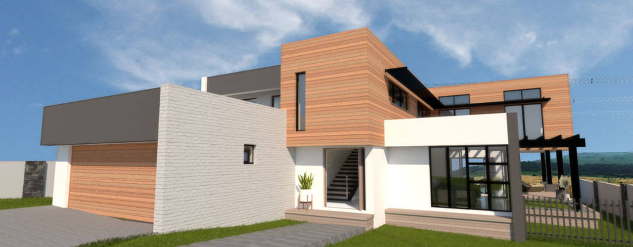 Eye Of Africa - House Molatji, A4AC Architects A4AC Architects Casas unifamiliares Ladrillos