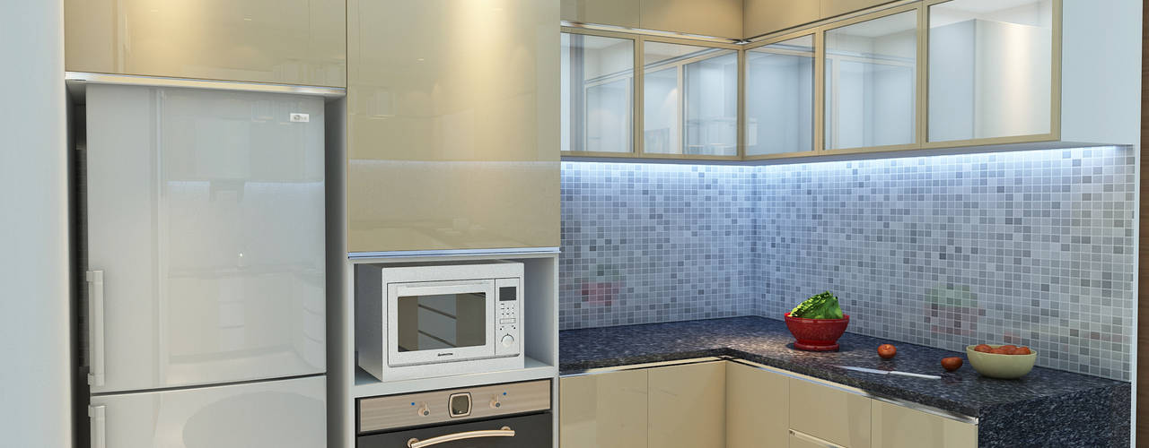 Modular Kitchen - Baner Pune, DECOR DREAMS DECOR DREAMS 現代廚房設計點子、靈感&圖片