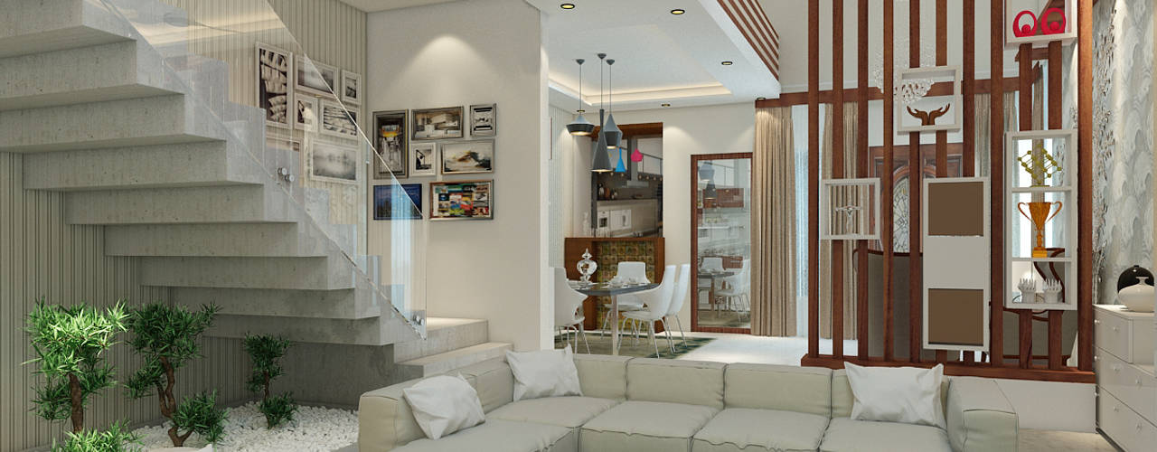 Independent Villa - Pune, DECOR DREAMS DECOR DREAMS Escaleras