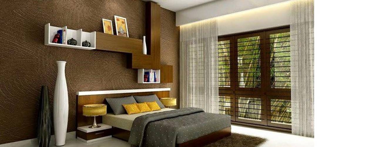 Independent Villa - Pune, DECOR DREAMS DECOR DREAMS モダンスタイルの寝室