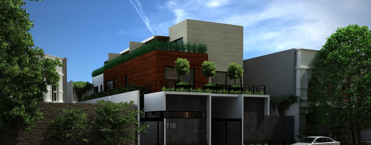 Ausgefallene Häuser in Mexiko-Stadt | homify