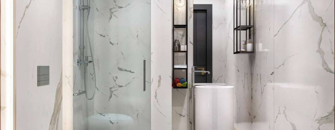 Kalafatoğlu Villa İç Mekan, VERO CONCEPT MİMARLIK VERO CONCEPT MİMARLIK Modern bathroom