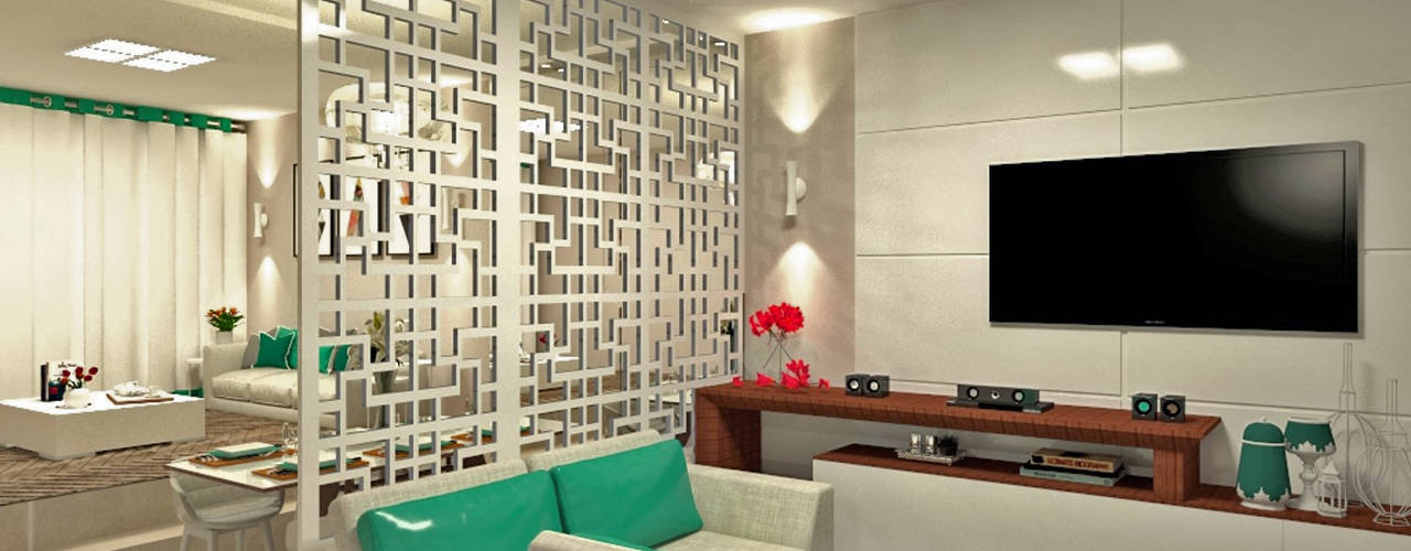 Moderno Projeto de Interiores de Apartamento em Nova Lima | homify