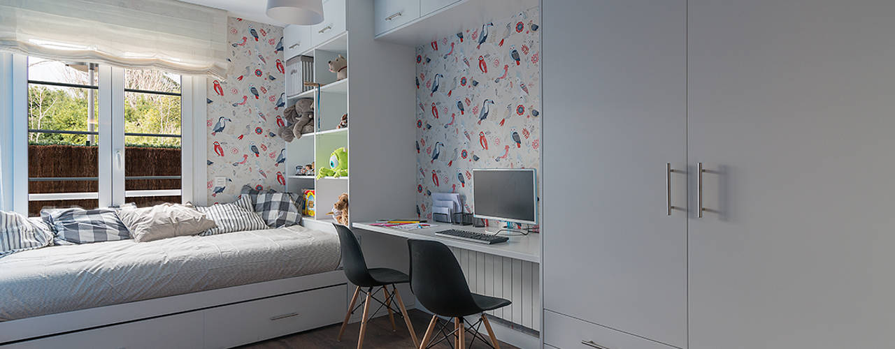 Escritorio compacto blanco: Optimiza el espacio de tu dormitorio