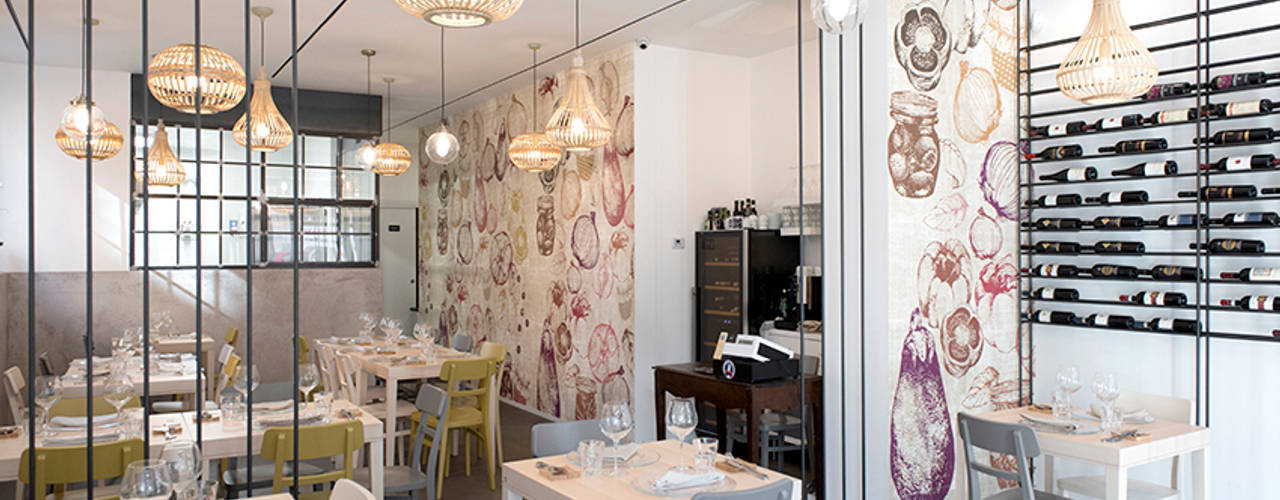 Ristorante C'esco Cucina_San Giovanni, ArchEnjoy Studio ArchEnjoy Studio Commercial spaces