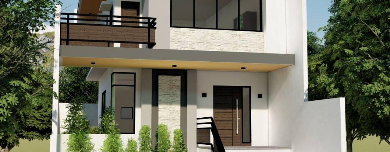 Proposed 2 Storey Zen Type Residence, Yaoto Design Studio Yaoto Design Studio Rumah Minimalis