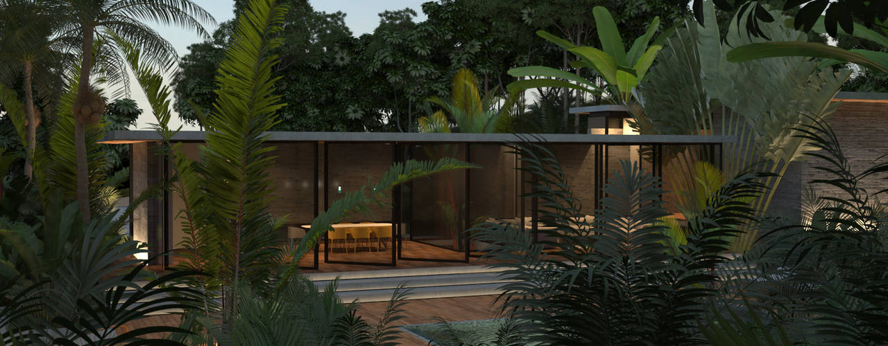 CASA PALMERA, JSM Arquitectos JSM Arquitectos 房子