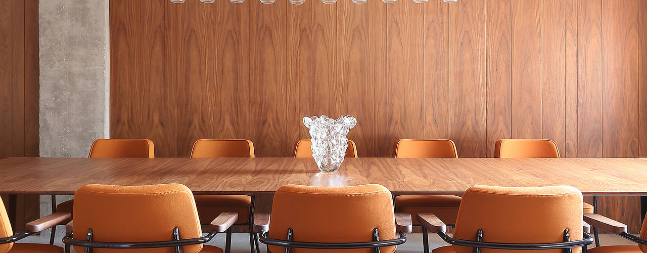 Apto Moema, Start Arquitetura Start Arquitetura Minimalist dining room