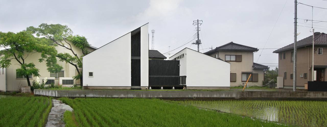 山梨の平屋の家, 石川淳建築設計事務所 石川淳建築設計事務所 Casas de madera