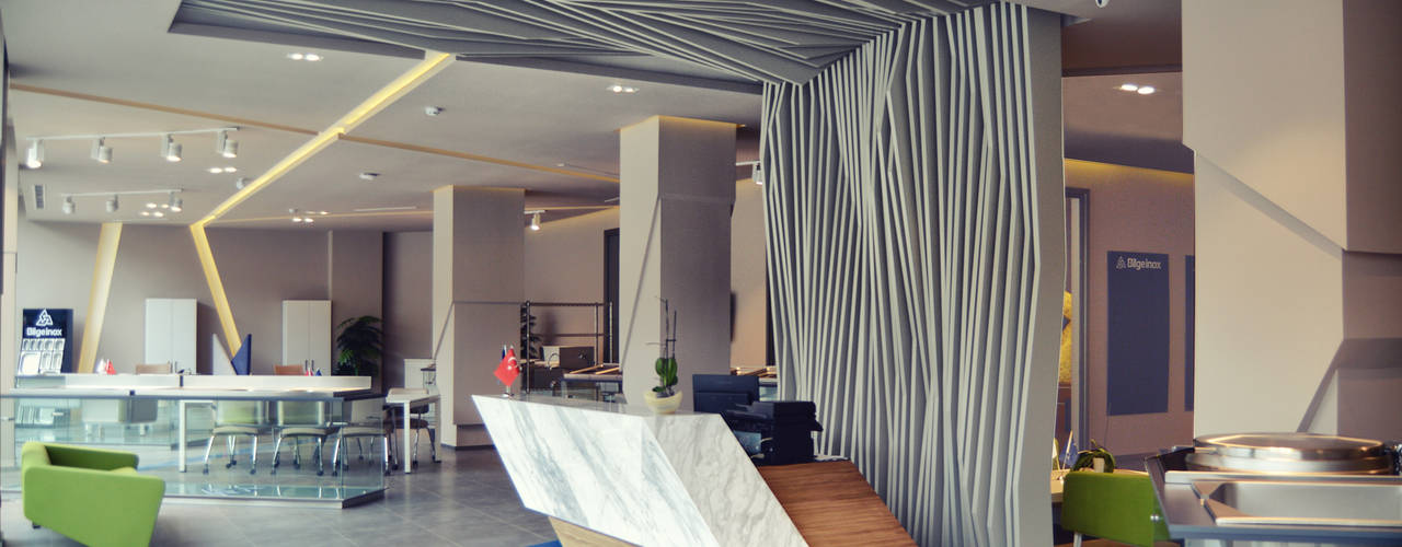 Istanbul Da Bir Ic Mimarlik Sirketinden Gorkemli Bir Ofis Tasarimi Homify