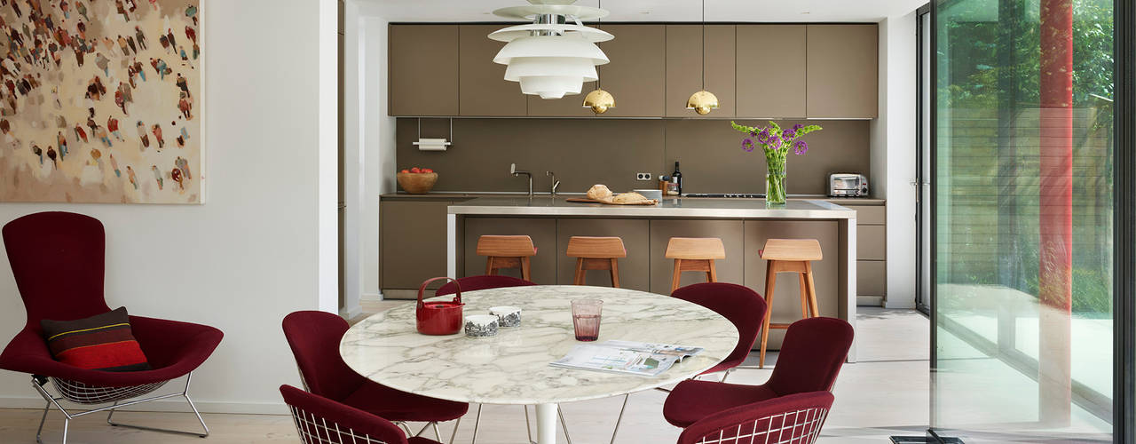 What To Choose A Kitchen Table Or Island Homify