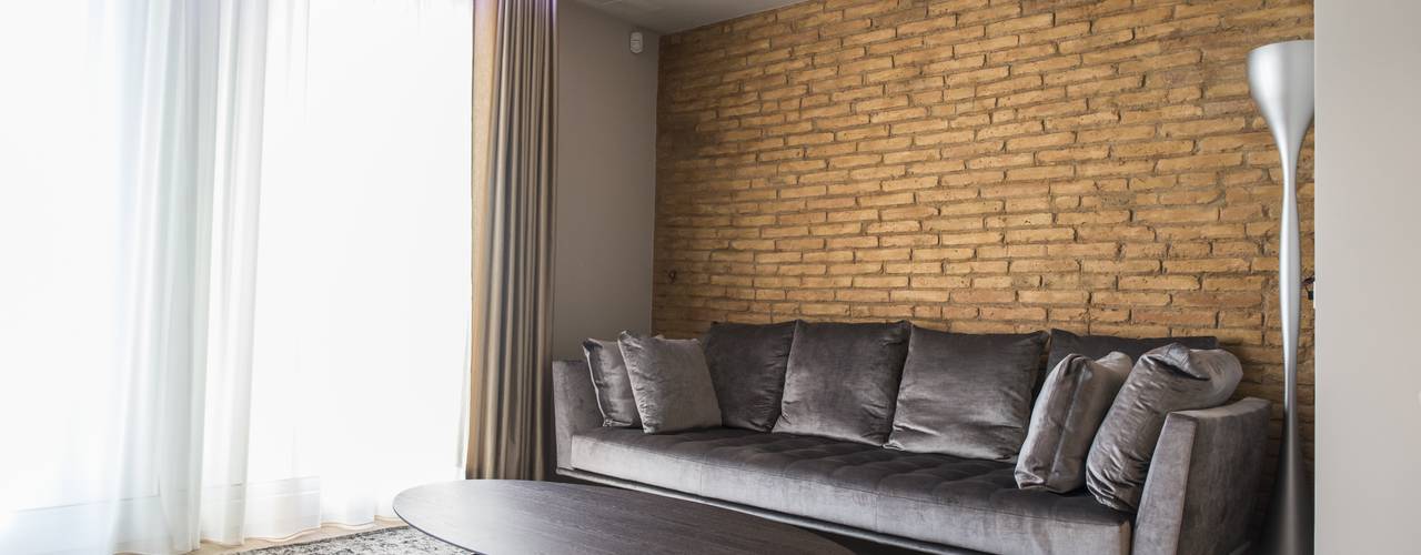 Diseño de interior y reforma en la Eixample de Barcelona, Goian Goian Modern living room