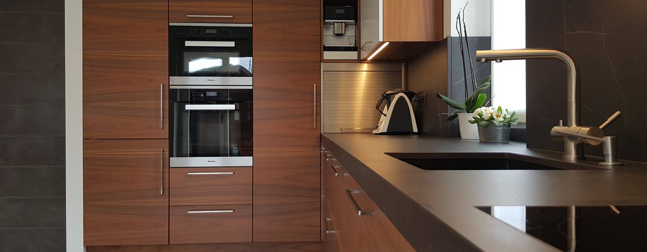 Cucine su misura, ARREDAMENTI PIVA ARREDAMENTI PIVA Nhà bếp phong cách mộc mạc