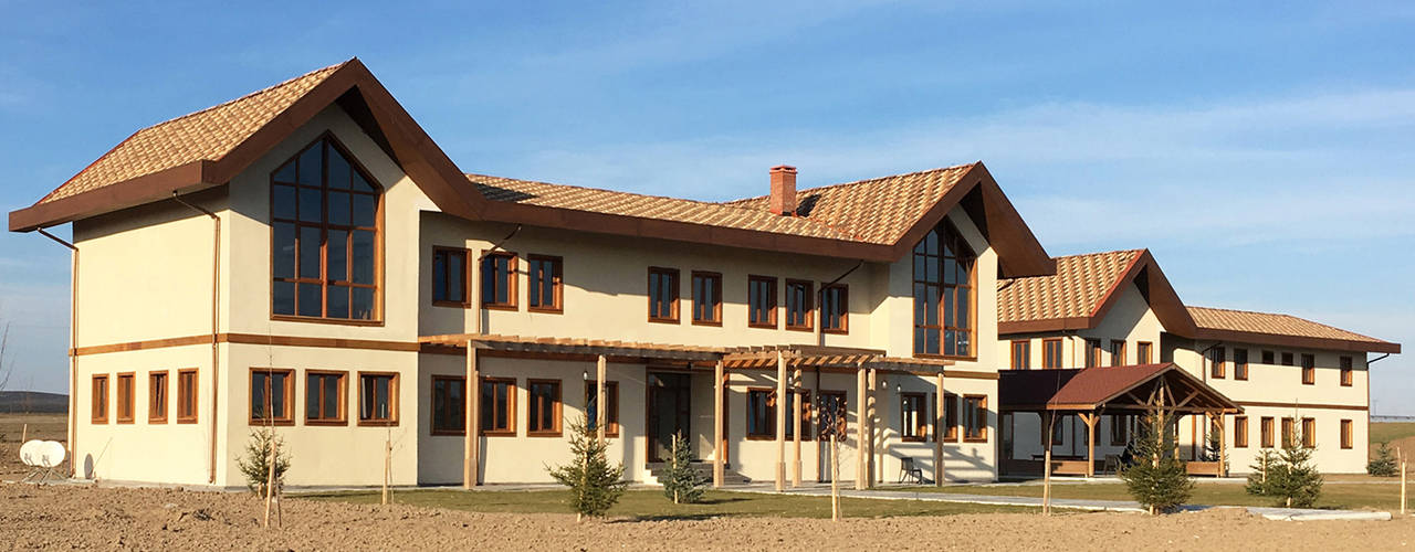 Adatarım Farm Administrative and Accommodation Buildings, Tolga Archıtects Tolga Archıtects Fincas