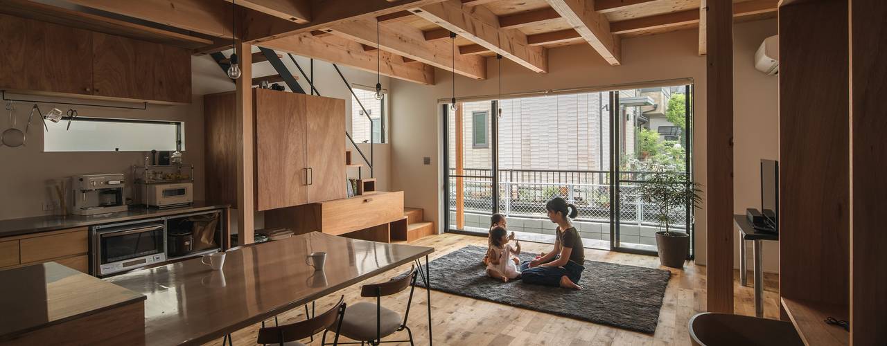 noji house, ALTS DESIGN OFFICE ALTS DESIGN OFFICE Living room