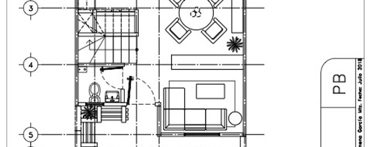 Diseño habitacional en residencial en Tizayuca, 78metrosCuadrados 78metrosCuadrados