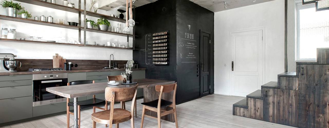 Интерьер KAS, INT2architecture INT2architecture Industrial style kitchen