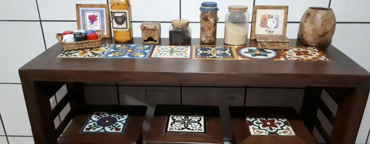 Ambientes lindos com os móveis Barrocarte na decoração de nossos cientes!, Barrocarte Barrocarte Rustik Mutfak