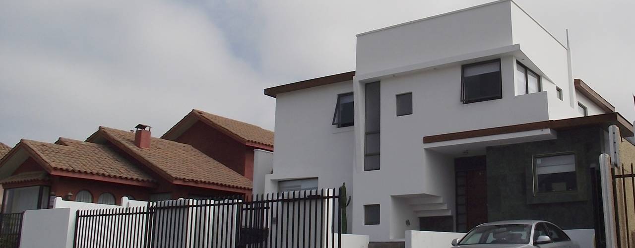 ​DISEÑO VIVIENDA MAC 220, Territorio Arquitectura y Construccion - La Serena Territorio Arquitectura y Construccion - La Serena Дома на одну семью