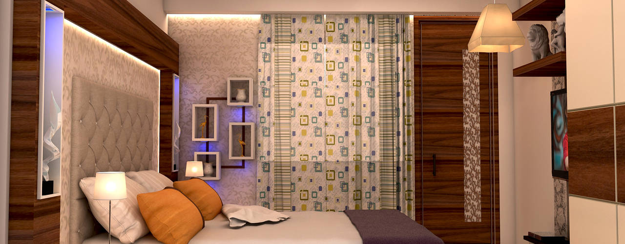 Bedroom interior design ideas from architects in Jaipur | homify