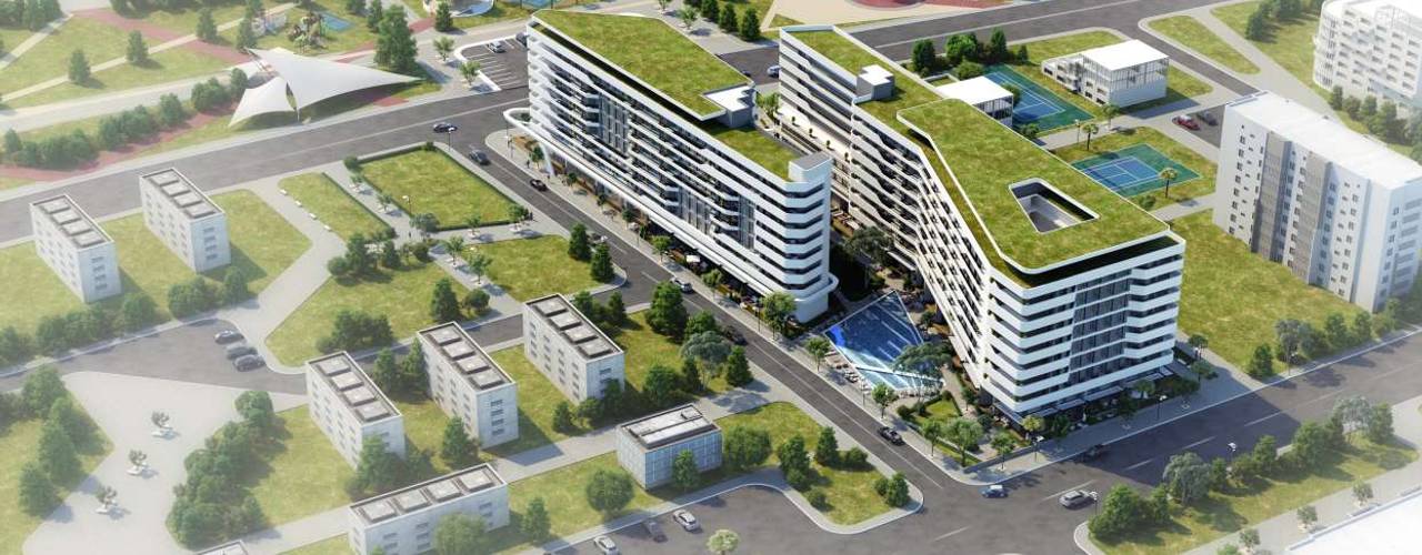 Avcılar Cadde Bostan Konutları, ANTE MİMARLIK ANTE MİMARLIK Commercial spaces