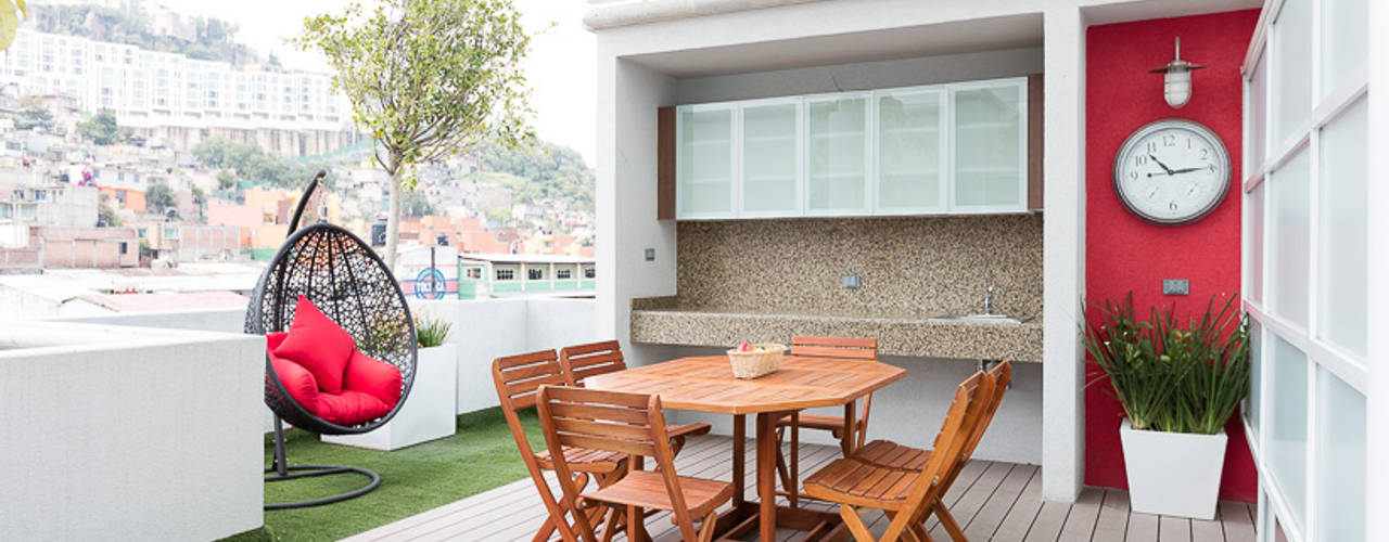 homify Balcones y terrazas de estilo moderno