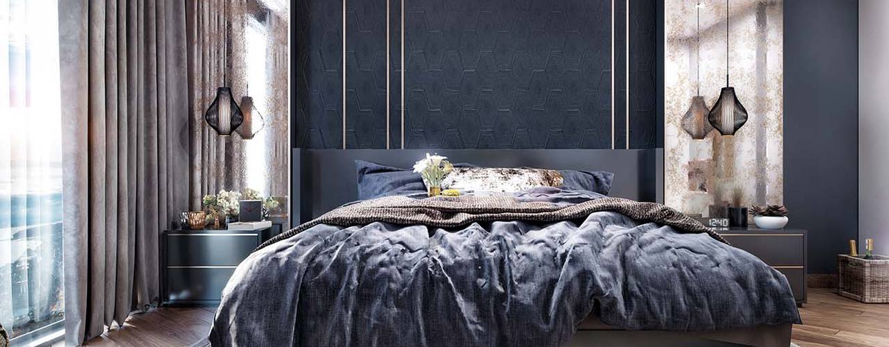 Avcılar Vizyon Konut, ANTE MİMARLIK ANTE MİMARLIK Modern style bedroom