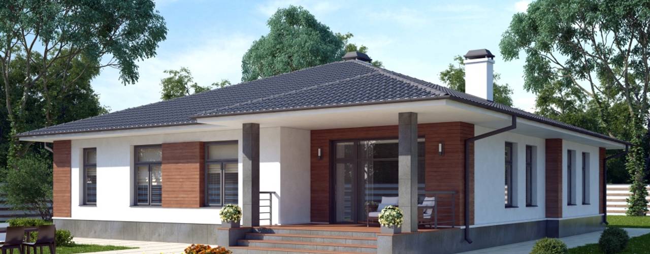 Дафни_188 кв.м, Vesco Construction Vesco Construction Minimalist house