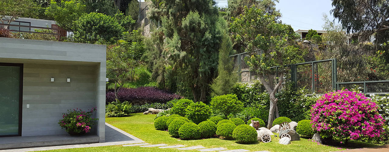 Un jardín donde el cliente se pueda sentir en un oasis particular., Marcia Lenz Paisajismo Marcia Lenz Paisajismo Modern style gardens